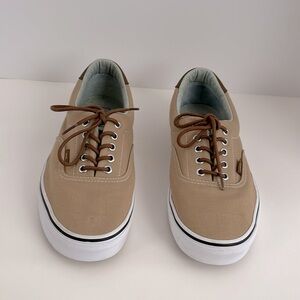 Canvas & Leather Sneakers